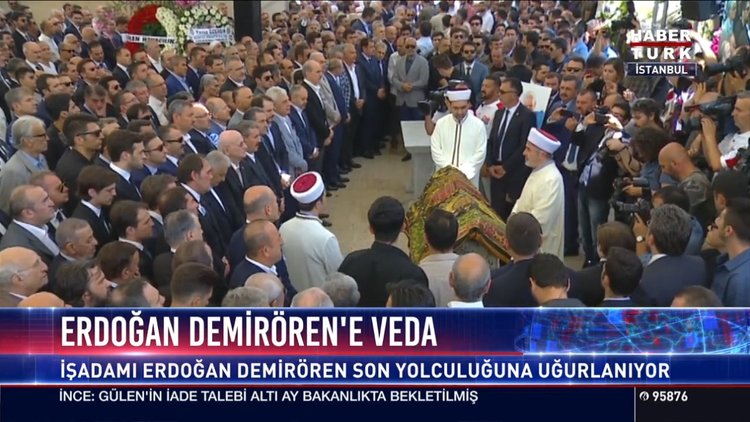Erdoğan Demirören'e veda