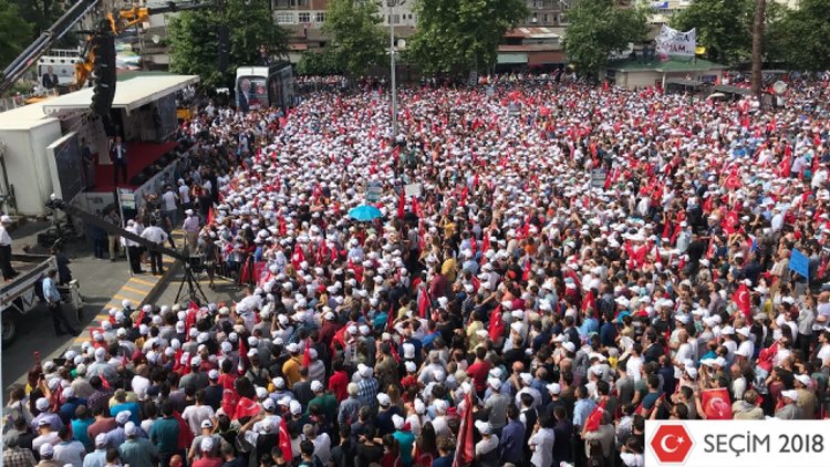 Muharrem İnce'nin Ordu mitingi