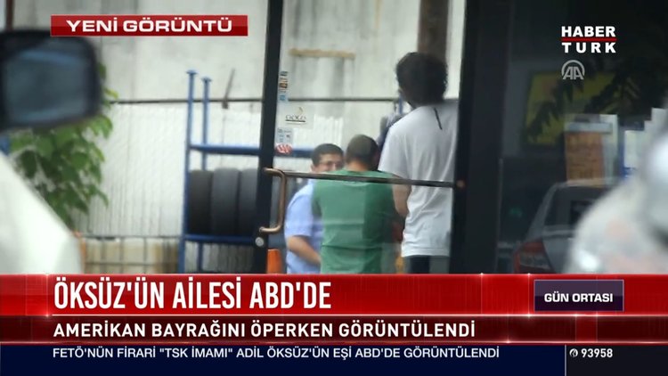 ABD bayrağını öptü