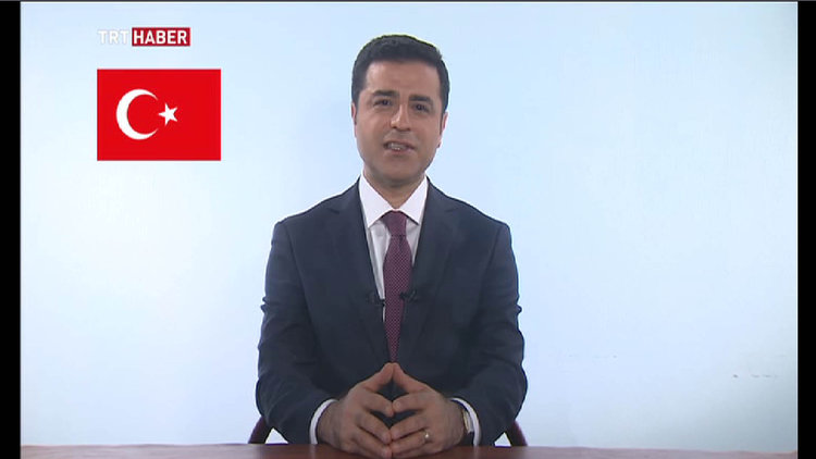 Bir ilk! Demirtaş TRT'de konuştu