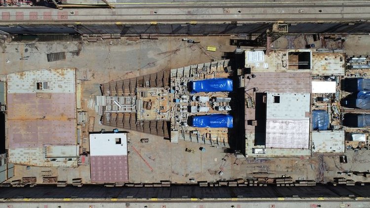 İşte Türkiye&#039;nin ilk uçak gemisi