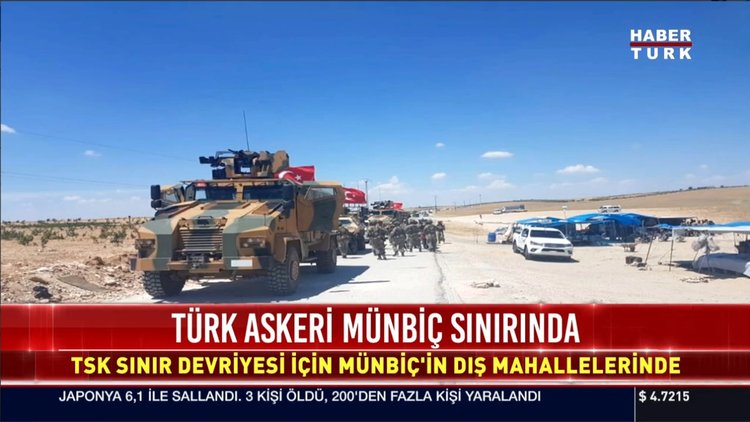 Türk askeri Münbiç'te