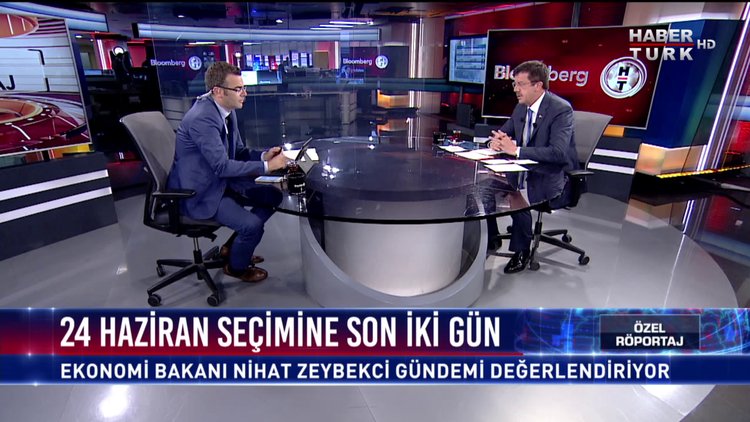 Özel Röportaj - 22 Haziran 2018 (Ekonomi Bakanı Nihat Zeybekci)