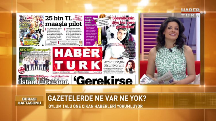 Burası Haftasonu - 23 Haziran 2018 (Gazete Manşetleri ve Etkinlikler)