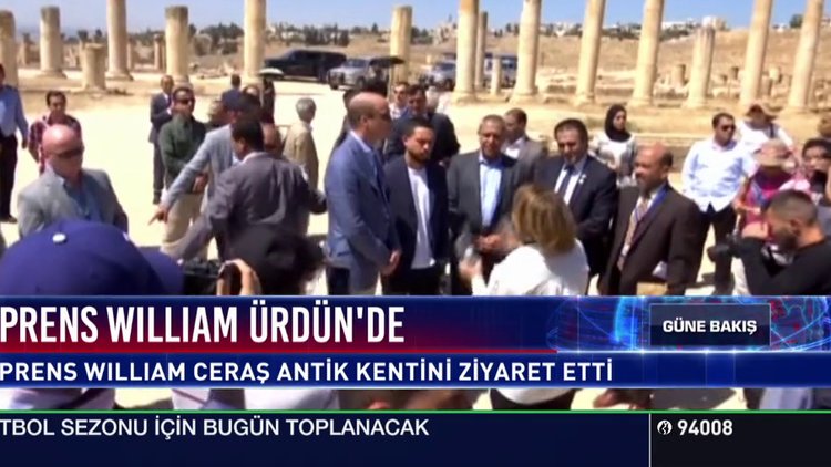 Prens William Ürdün'de