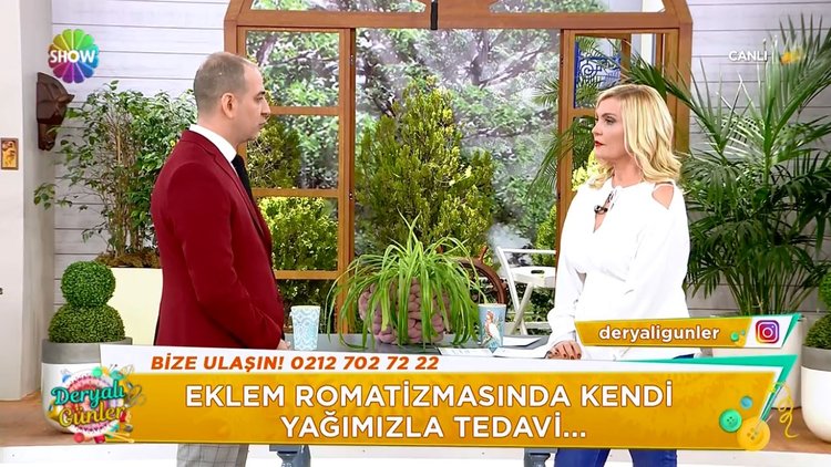 Eklem romatizmasında kendi yağımızla tedavi!