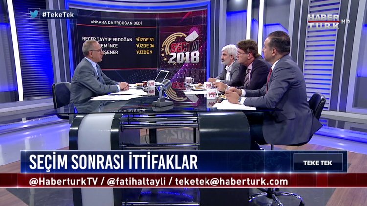 Teke Tek - 26 Haziran 2018 (Seçim sonrası ittifaklar)