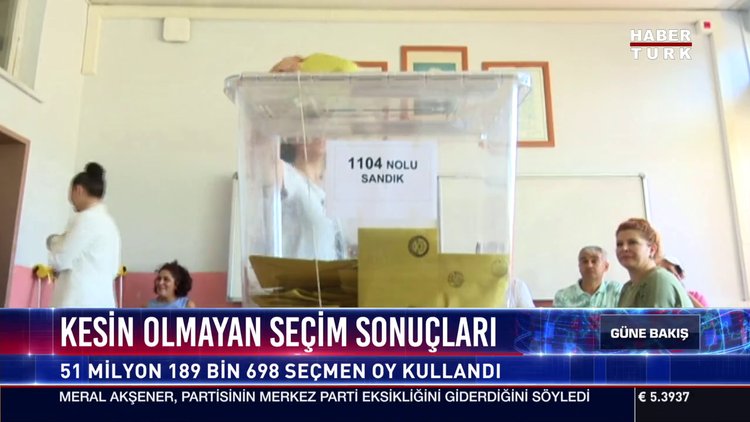 Kesin olmayan seçim sonuçları