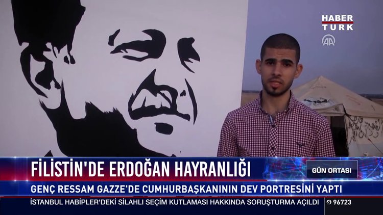 Filistin'de Erdoğan hayranlığı