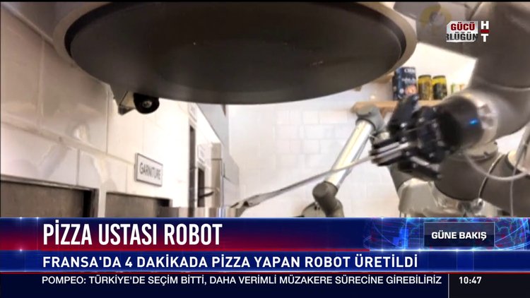 Pizza ustası robot