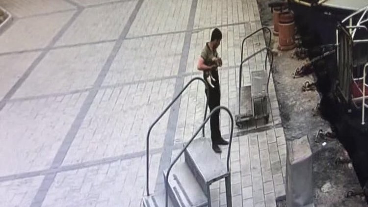 Kediyi denize atan kişi serbest bırakıldı