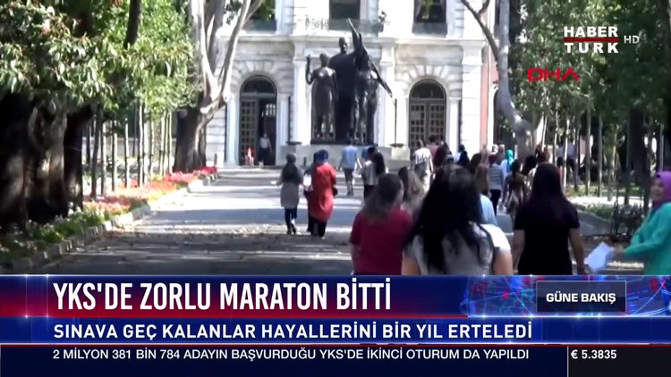 Sınav maratonu bitti