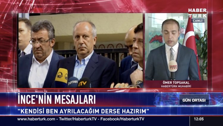 İnce'nin mesajları