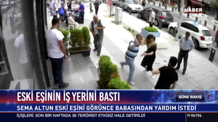 Eski eş dehşet saçtı