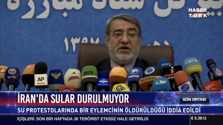 İran'da sular durulmuyor