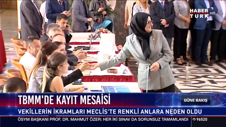 TBMM'de kayıt mesaisi