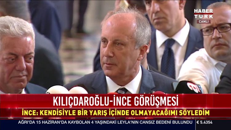 Kılıçdaroğlu-İnce görüşmesi