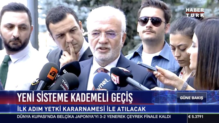 Yetkiler Cumhurbaşkanı'na