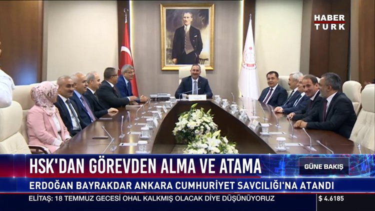 HSK'dan görevden alma ve atama