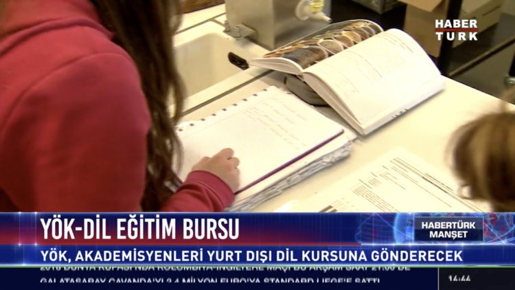 YÖK dil eğitim bursu