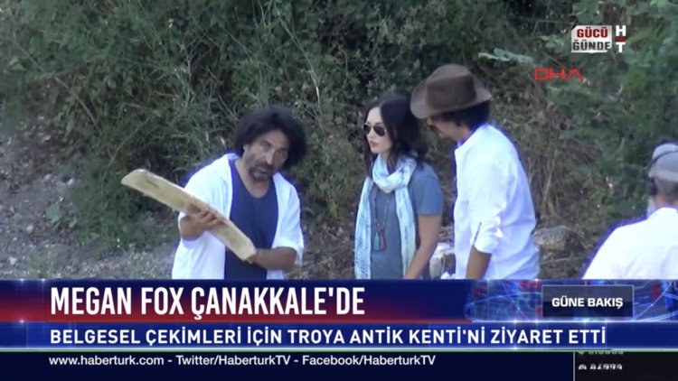 Megan Fox Çanakkale'de
