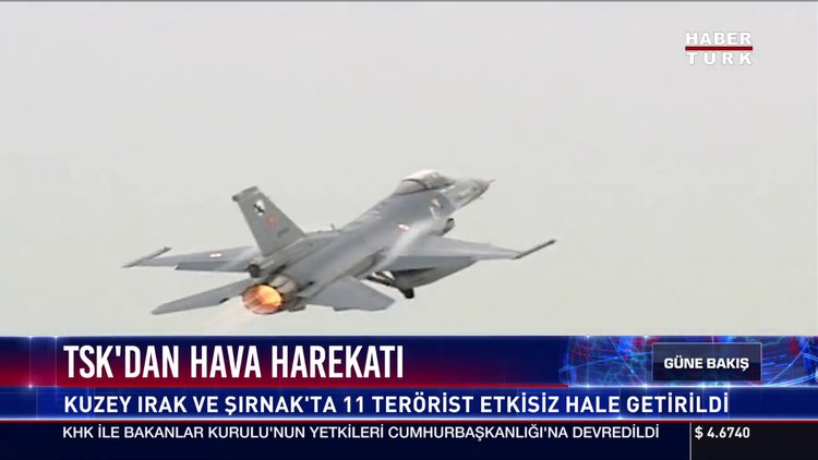 TSK'dan hava harekatı