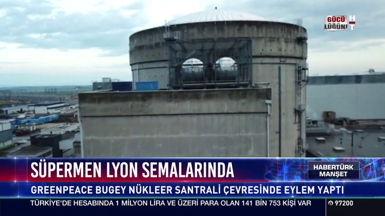 Süperman Lyon semalarında