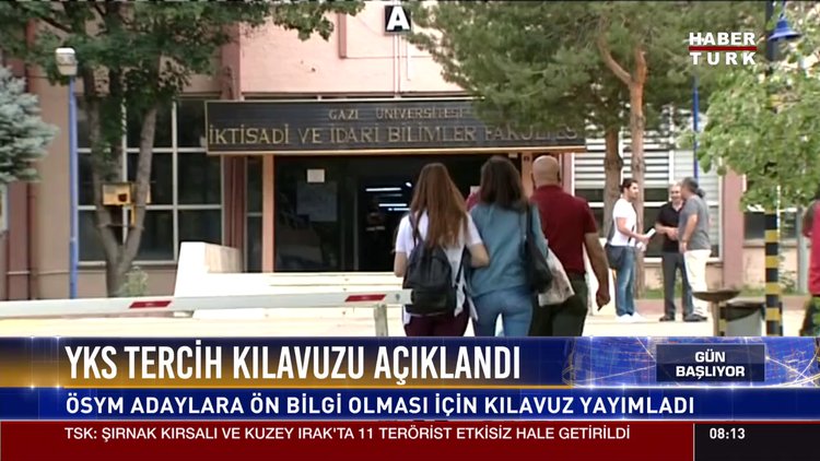 YKS tercih kılavuzu açıklandı
