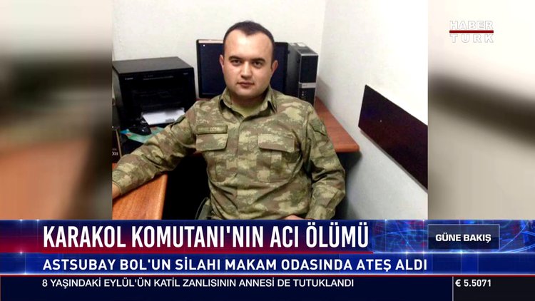 Karakol Komutanı'nın acı ölümü