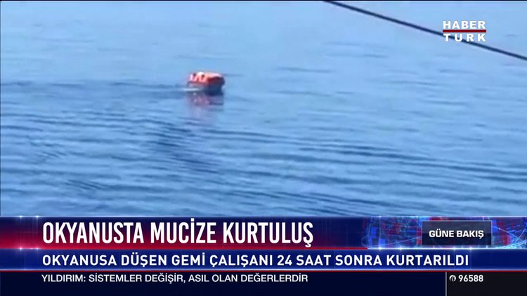 Okyanusta mucize kurtuluş