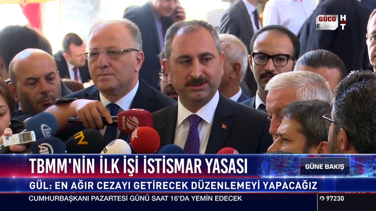 TBMM'nin ilk işi istismar yasası