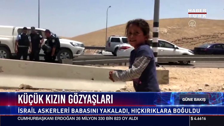 Küçük kızın gözyaşları