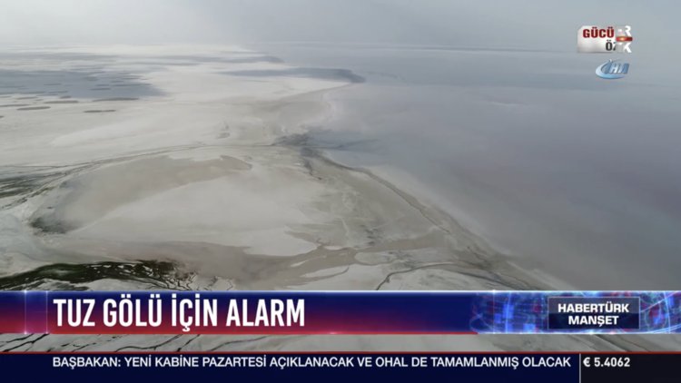 Tuz Gölü için alarm