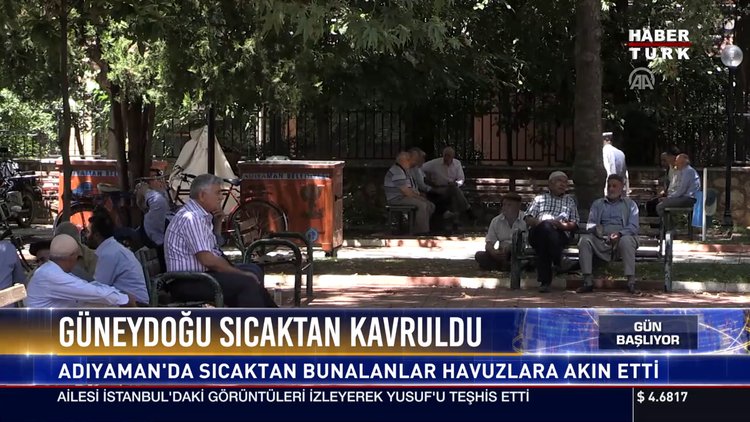 Güneydoğu sıcaktan kavruldu