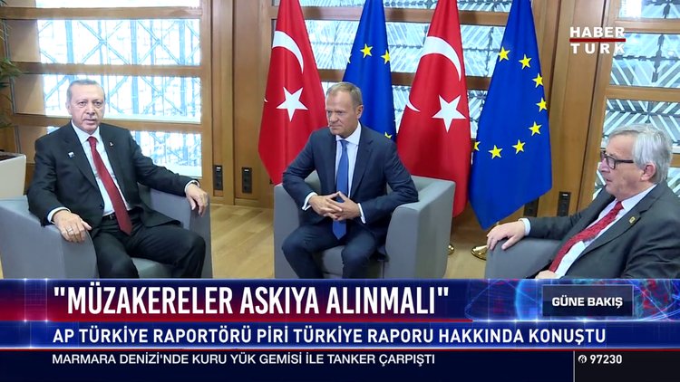 "Müzakereler askıya alınmalı"