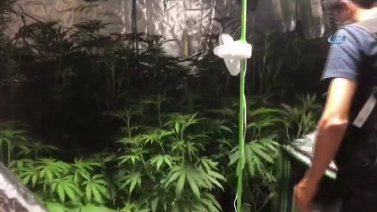 İstanbul'da narkotik polisinden zehir villasına şok baskın