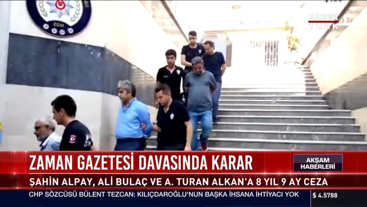Zaman gazetesi davasında karar