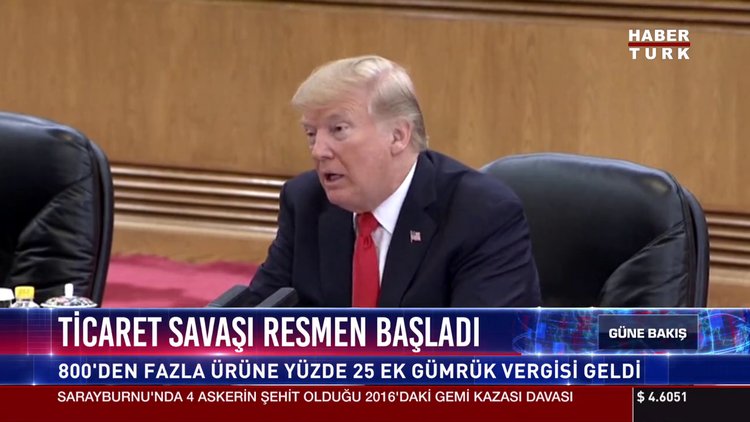 Ticaret savaşı resmen başladı