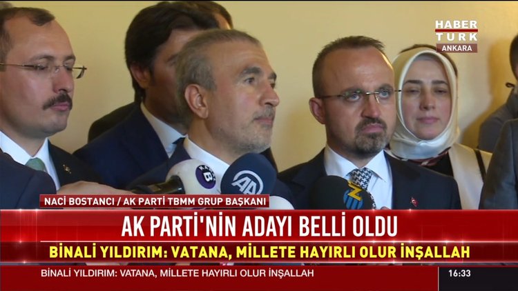 AK Parti TBMM Grup Başkanı Naci Bostancı