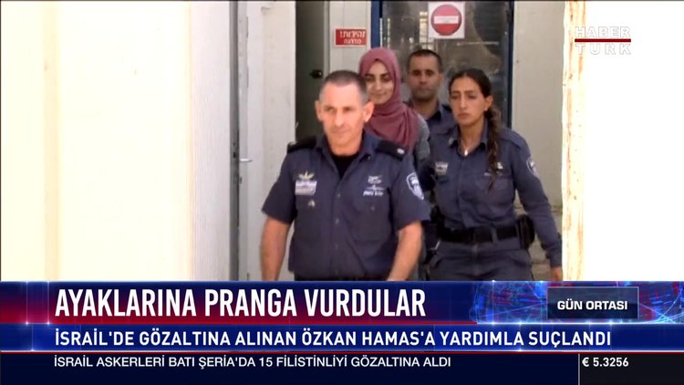 Ayaklarına pranga vurdular
