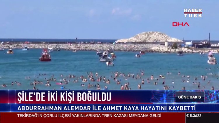 Şile'de iki kişi boğuldu