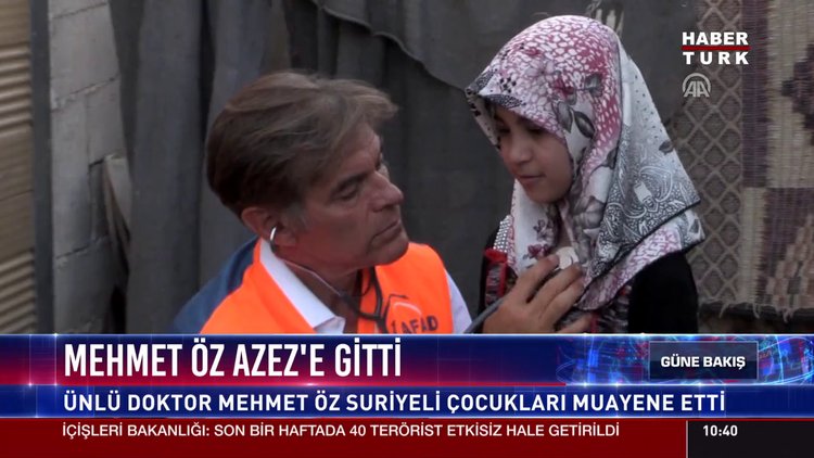 Mehmet Öz Azez'e gitti