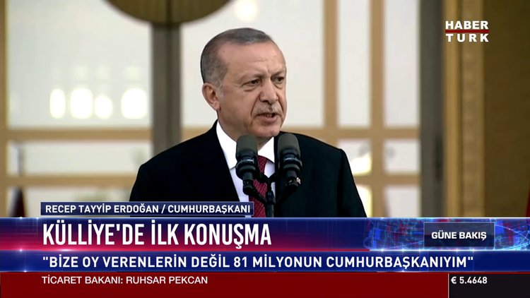 Külliye'de ilk konuşma