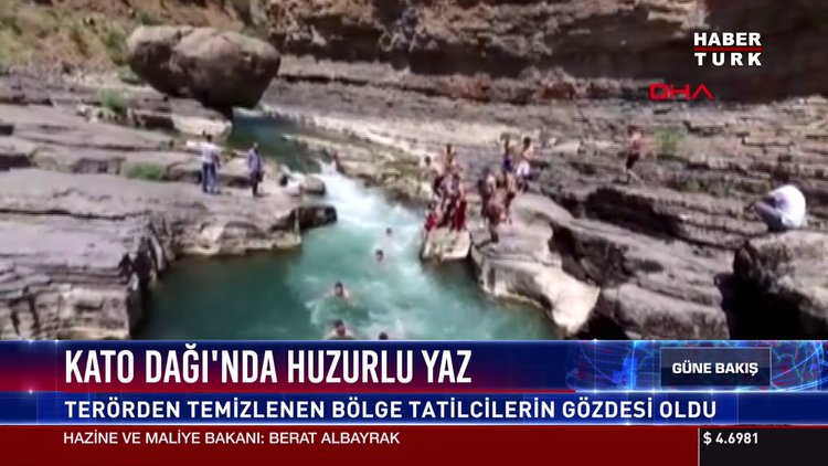 Kato Dağı'nda huzurlu yaz