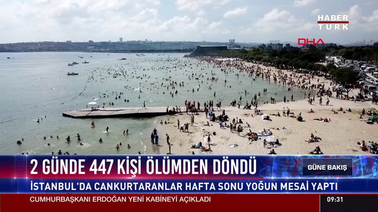 2 günde 447 kişi ölümden döndü