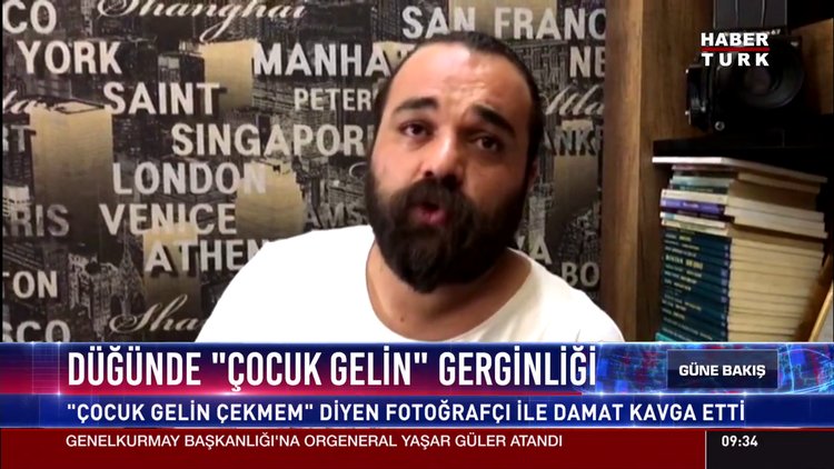 Düğünde "çocuk gelin" gerginliği