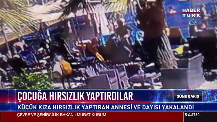 Çocuğa hırsızlık yaptırdılar