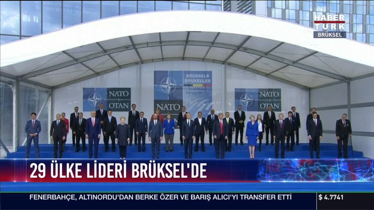 29 ülke lideri Brüksel'de