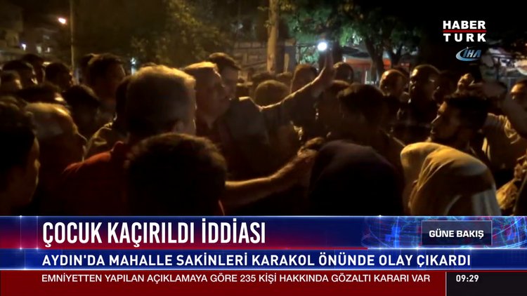 Çocuk kaçırıldı iddası