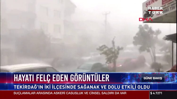 Hayatı felç eden görüntüler